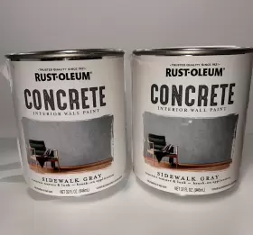 379908 Rust-oleum 2 Quarts Specialty Concrete Wall Sidewalk Gray Quart