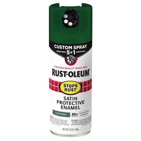 Rust-oleum 380420 Rust-oleum Stops Custom 12 Ounce Pack Of 1 Satin Canyon Green