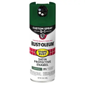 380420 Rust-oleum Stops Custom 12 Ounce Pack Of 1 Satin Canyon Green