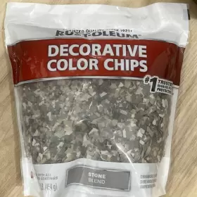 382289 Rust-oleum Stone Blend Concrete Floor Decorative Color Chips 1 Lbnew
