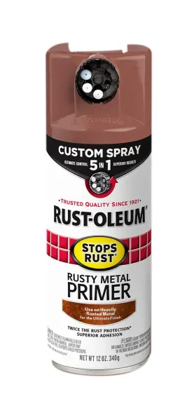 384755 Rust-oleum Rusty Metal Primer Spray 12 Ounce Durable Anti Protection