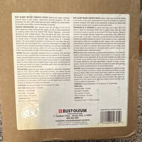 Rust-oleum 385383 Rust-oleum Concrete Saver Pro Instant Repair 1 Gallon