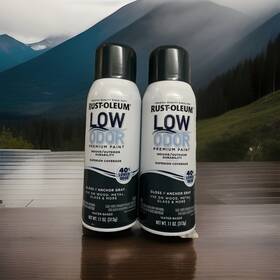 Rust-oleum 388246 Rust-oleum Low Odor Gloss And Matte Water-based Spray Paint 11 Oz Choose Color