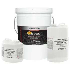 388958 Rust-oleum Epoxy Coating High Gloss Finish Dunes Tan Solvent Base