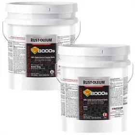 389122 Rust-oleum Epoxy Coating Flat Finish Armor Gray Solvent Base