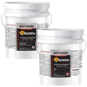 389124 Rust-oleum Epoxy Coating Flat Finish Dunes Tan Solvent Base
