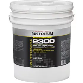 391995 Rust-oleum Striping Paint Water Base Black 5 Gal