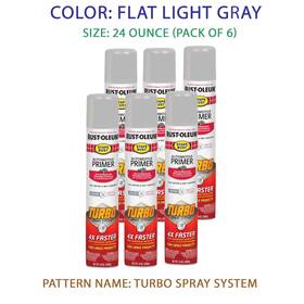Rust-oleum 393379-6pk Rust-oleum 393379-6pk Stops Automotive Primer Spray 24oz Flat Light Gray
