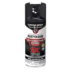 394897 Rust-oleum Automotive Enamel Spray Solvent Black