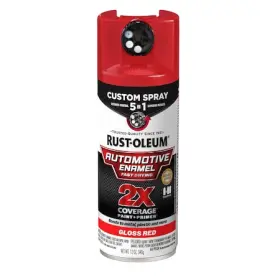 394898 Rust-oleum Automotive Enamel Spray Solvent Red