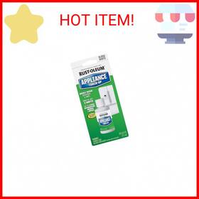 Rust-oleum 445010473452 .6-ounce Specialty Brush Bottle Appliance Touch Up White Pack Of 1