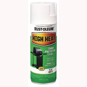 Rust-oleum 445012048030 Rust-oleum 7751830-6pk High Heat Enamel Spray Paint 12 Oz White 6 Pack