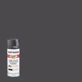 Rust-oleum 445018723733 Black Stops Advanced Semi-gloss Spray Paint 12 Oz