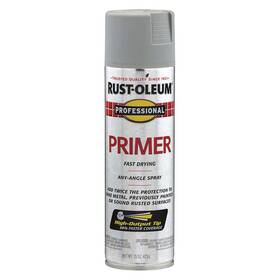 Rust-oleum 490t20 Rust-oleum Pk 6 Primer Spray Enamel Gray 15 Oz