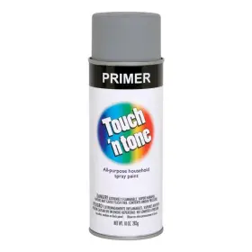 55279830 Rust-oleum Touch N Tone Flat Gray Primer Spray Paint 10 Oz. - Total Qty 6
