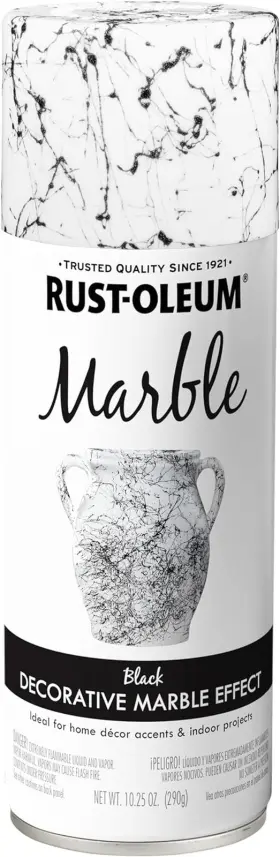 372487 Rust-oleum 705353496806 Specialty Marble Spray Paint 10.25 Oz White