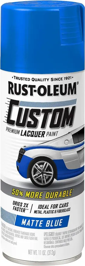 311485 Rust-oleum 711181595963 Automotive Custom Lacquer Spray Paint 11 Oz 6 Colors
