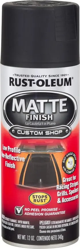 263422 Rust-oleum 711181948769 Automotive Matte Finish Spray Paint 12 Oz Black