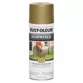 7210830 Rust-oleum Spray Paint Gold Rush Glossy 12oz. 809ke8