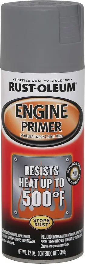Rust-oleum 726084182998 Automotive Engine Primer Spray Paint 12 Fl Oz Pack Of 1 Gray 11