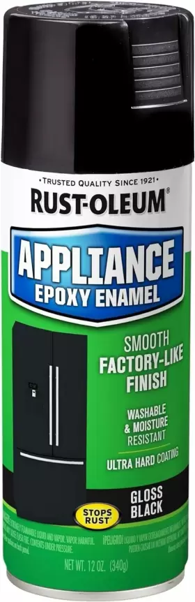 7886830 Rust-oleum 726084706101 Specialty Appliance Epoxy Spray Paint 12 Oz Black