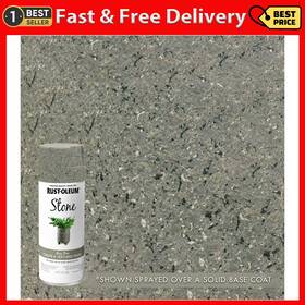 Rust-oleum 726084760387 Gray Rust-oleum Stone Textured Spray Paint 12 Oz