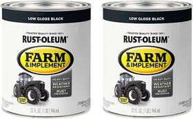 Rust-oleum 744110881042 Rust-oleum 280107-2pk Farm And Implement Enamel Paint Quart Pack Of 2