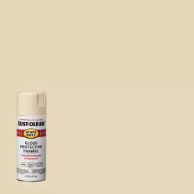 Paint-7770830 Rust-oleum 744759066244 Almond Stops Gloss Protective Enamel Spray 12 Oz