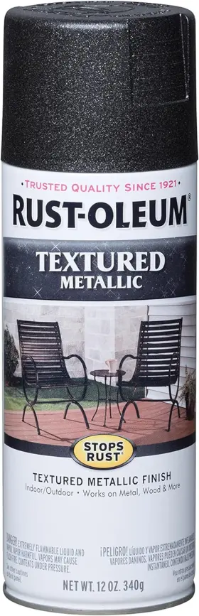 252303 Rust-oleum 744759638755 Stops Metallic Textured Spray Paint 12 Oz Galaxy