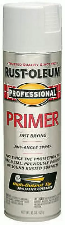 7582-838 Rust-oleum Fast Dry Professional Spray Primer Gray 15-oz. - Quantity