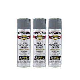 Rust-oleum 7587838a3 Professional Gloss Dark Gray High Performance Spray Paint Pack Of 3