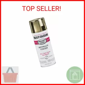 7710830 Rust-oleum Stops Bright Coat Metallic Spray Paint 11 Ounce Pack O