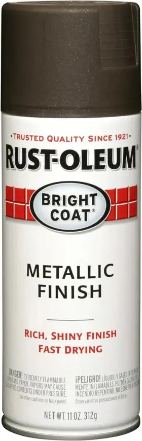 7713830 Rust-oleum 5 Pack Stops Bright Coat Metallic Spray Paint 11 Ozea