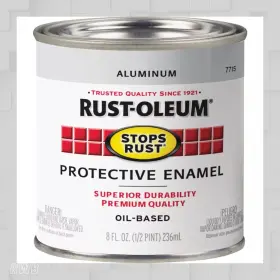 7715730 Rust-oleum Stops Gloss Oil-based Protective Enamel Aluminum