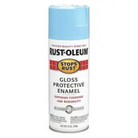 7722830 Rust-oleum Spray Paint Harbor Blue Gloss 12 Oz