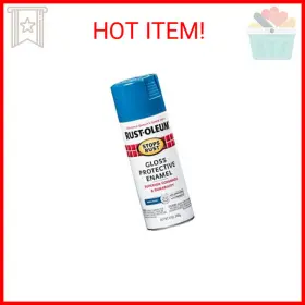 7727830 Rust-oleum Stops Spray Paint 12 Oz Gloss Royal Blue