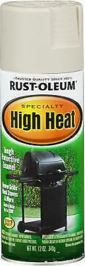 7750-830 Rust-oleum Stops High-heat Spray Paint Almond 12-oz. - Quantity