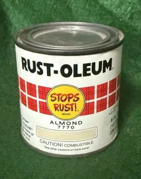 7770 Rust-oleum Almond 1/2 Pint 1980 Unopened