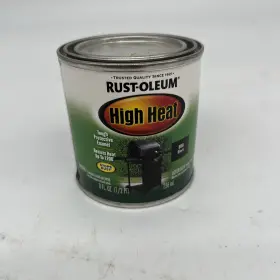 7778730 Rust-oleum 1/2-pint 8-ounce Protective Enamel Satin Bbq Black