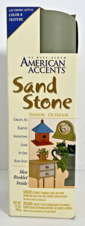 Rust-oleum 7903 Rust-oleum American Accents Stone Creations Spray 12 Oz Moss Rock