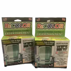 Rust-oleum 855208004448 Super Rrcal Wipe New Multi-surface Formula Recolor Kit 2oz 2 Pack