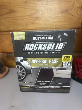 Rust-oleum 899201002001 Rocksolid Universal Base Floor Coating Kit