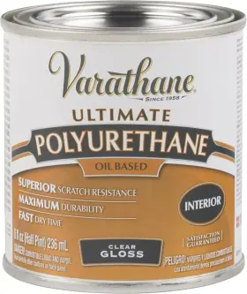 9061h Rust-oleum Varathane Oil - Based Ultimate Polyurethane Half Pint Gloss Finish
