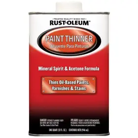 Rust-oleum Automotive 313033027006 1- Quart Low Voc Paint Thinner 4-pack