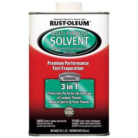 Rust-oleum Automotive 313100748797 1- Quart Professional Grade Multi-purpose Solvent 4-pack