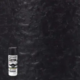 323350 Rust-oleum Automotive Paint 11 Oz. Matte Rugged Black Custom Lacquer Spray