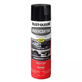 Rust-oleum Automotive 445019271240 15 Oz. Matte Black Rubberized Undercoating Spray 6-pack