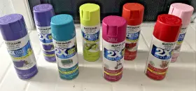 Rust-oleum Corp 020066187392 American Accents 2x Ultra Cover 8 Can Lot Different Colors New