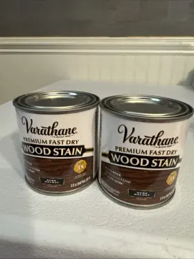 Rust-oleum Corp 020066211653 2 Varathane Dark Walnut Premium Fast Dry Wood Stain 1/2 Pt Rust-oleum Corp 020066211653 2 Varathane Dark Walnut Premium Fast Dry Wood Stain 1/2 Pt