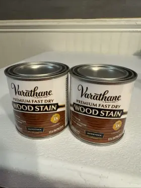 Rust-oleum Corp 020066211660 2 Varathane Gunstock Premium Fast Dry Wood Stain 1/2 Pt Rust-oleum Corp 020066211660 2 Varathane Gunstock Premium Fast Dry Wood Stain 1/2 Pt